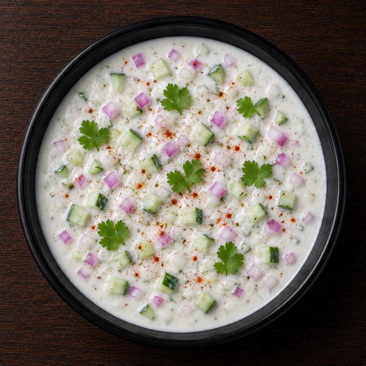 Cucumber Onion Raita